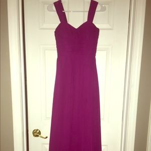 Long Bridesmaid Dress